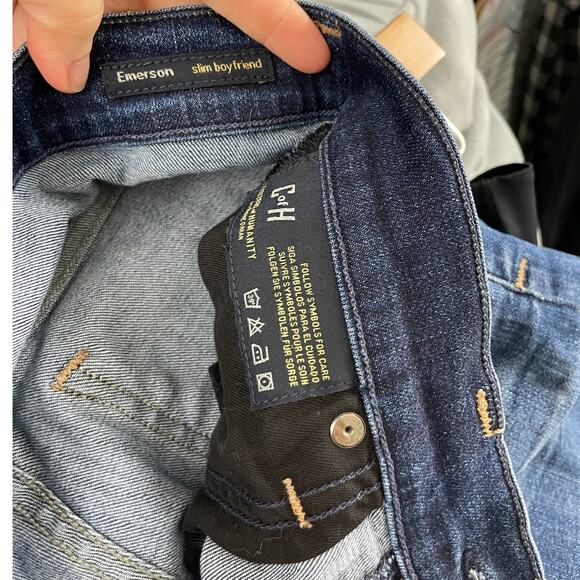 Citizens‎ of Humanity Emerson Mid Rise Slim Boyfriend Relaxed Jean Size 26 $228 - Picture 9 of 16